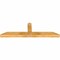 Ekena Millwork Portland Rough Sawn Timber Gable Bracket, Western Red Cedar, 60"W x 17"H x 4"D x 4"F, 7/12 Pitch GBW060X17X0404POR00RWR - alternate 5